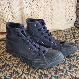 All black Converse